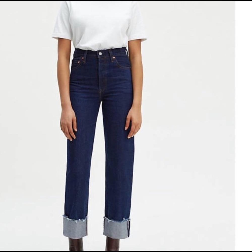 Women’s Levi’s Ribcage Straight Ankle Jeans